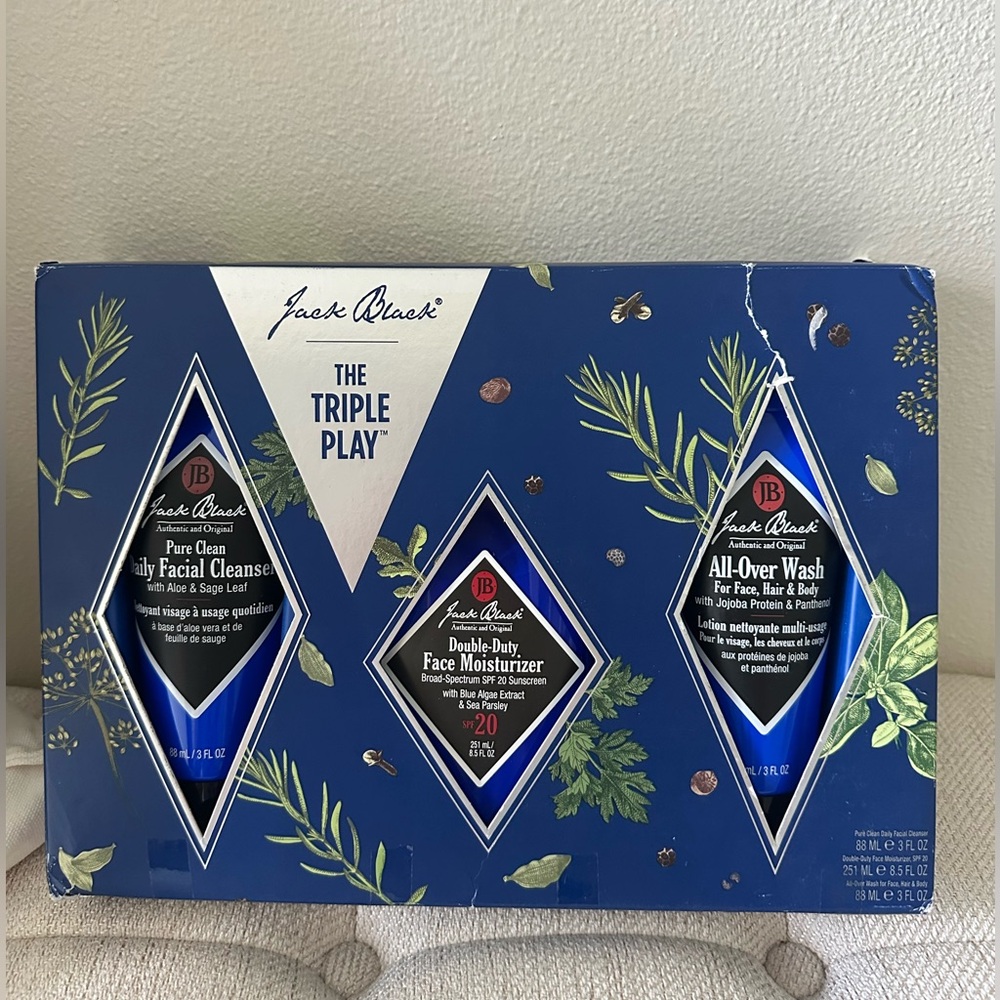 Black Jack The Triple Play Skincare Set
